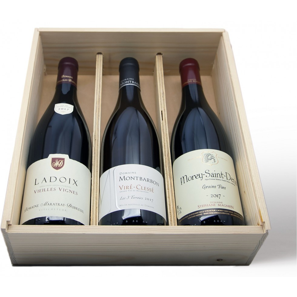 Coffret Cadeau Vin : 3 Bouteilles de Vin à Offrir - Achat / Vente 