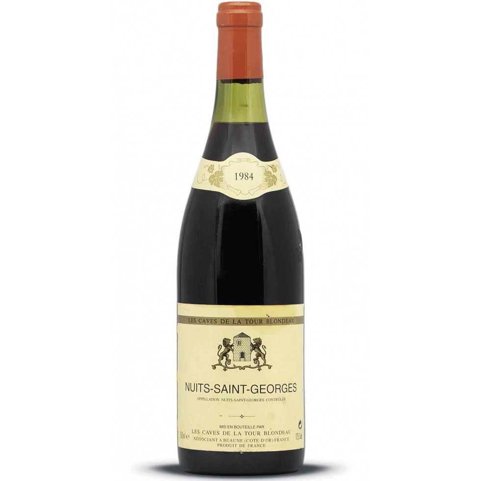 bottle of wine Nuits Saint Georges 1984