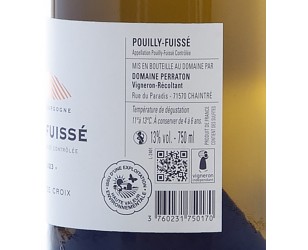 Vino de borgoña Pouilly-Fuissé