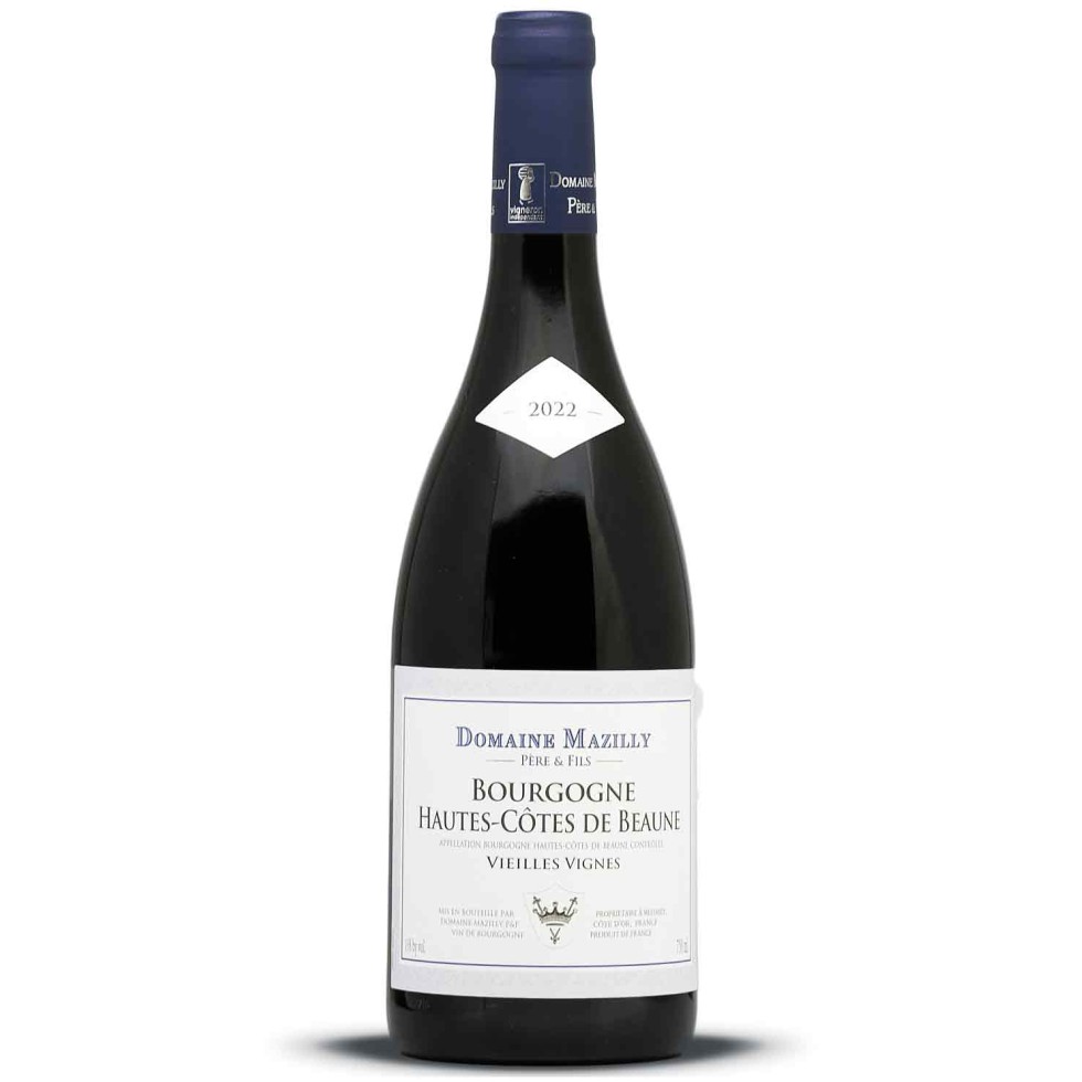 Rojo burdeos Hautes Côtes de Beaune 2022