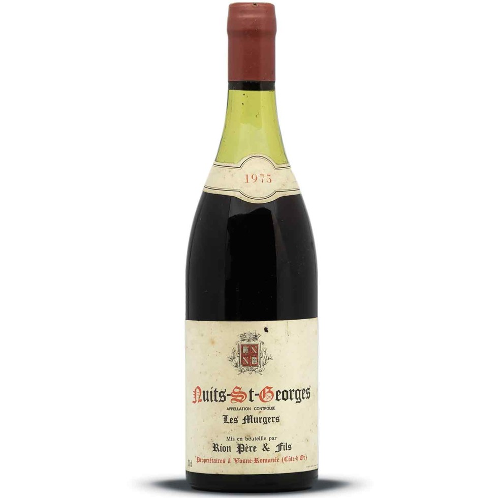 bottle of wine Nuits Saint Georges 1975