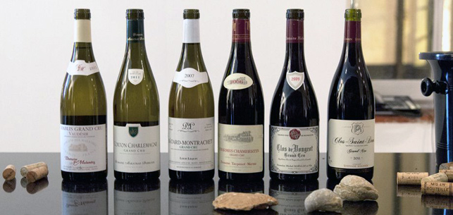 Liste Grand Cru Bourgogne